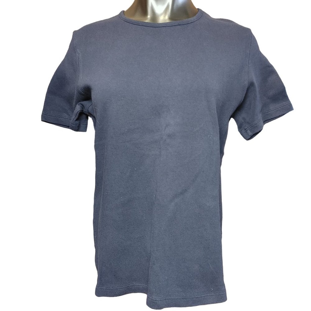 St.John's Bay Women's Navy Blue Basic Casual T-Shirt Large